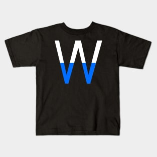 Wavy W Two Tone Kids T-Shirt